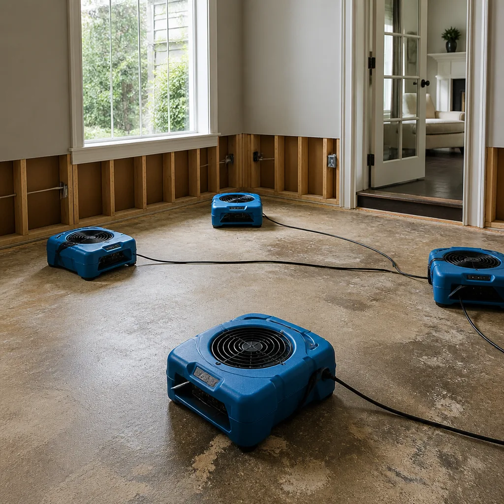 Water damage drying